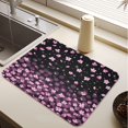 Falling Cherry Blossoms Flowers Diatomite Dish Drying Mat Drain Pad for ...