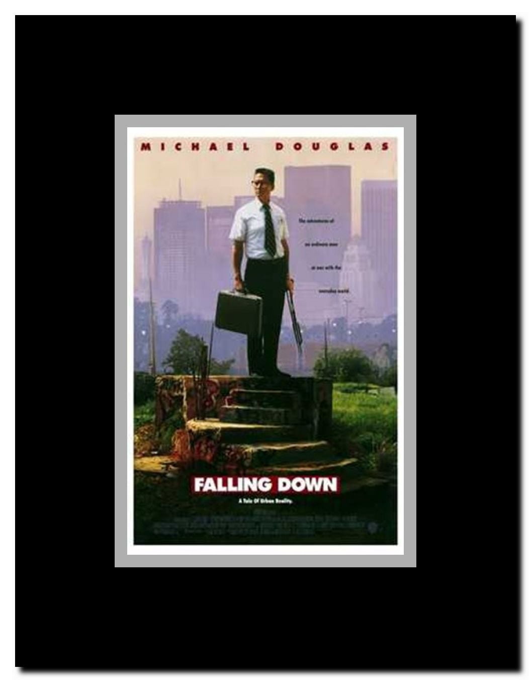 Falling Down Framed Movie Poster