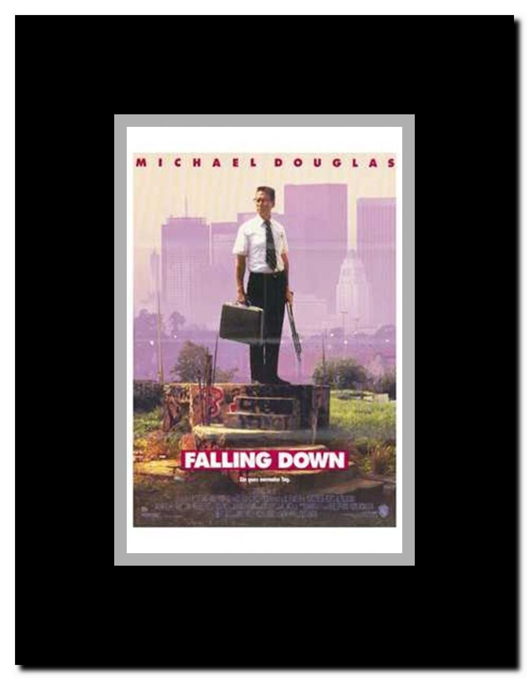 Falling Down Framed Movie Poster