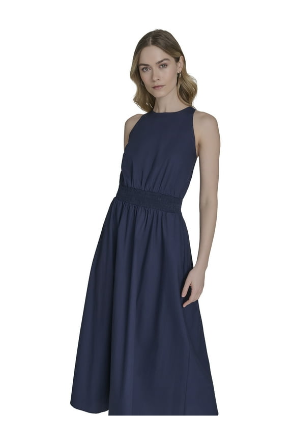 Women's Cotton Smocked Waist Maxi, Sizes XS-XL