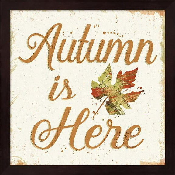 Falling For Fall IV by Katie Pertiet, Framed Wall Art, 13.25W x 13.25H