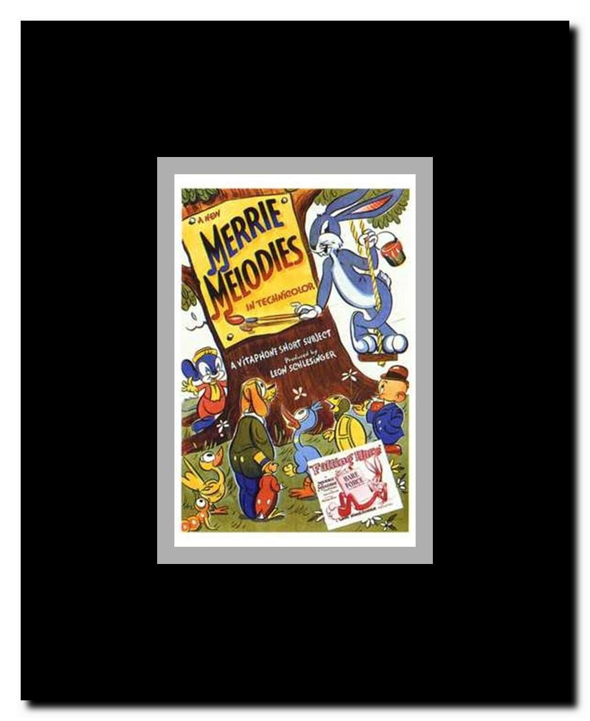 Falling Hare Framed Movie Poster