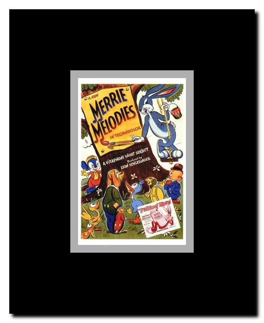 Falling Hare Framed Movie Poster