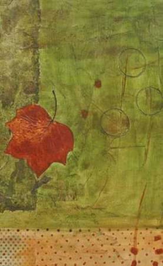 Falling II Canvas Art - Jane Segrest (24 x 36)