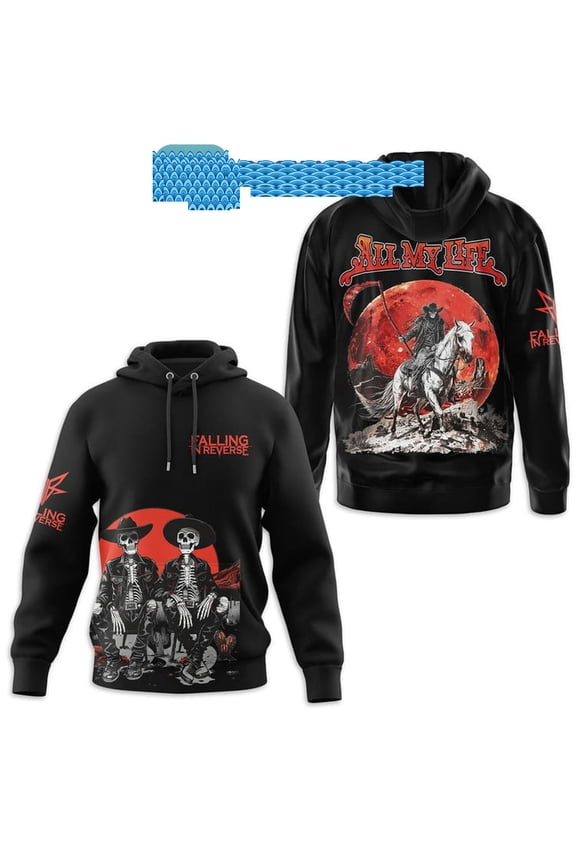 Falling In Reverse All My Life Fan Hoodie T-Shirt