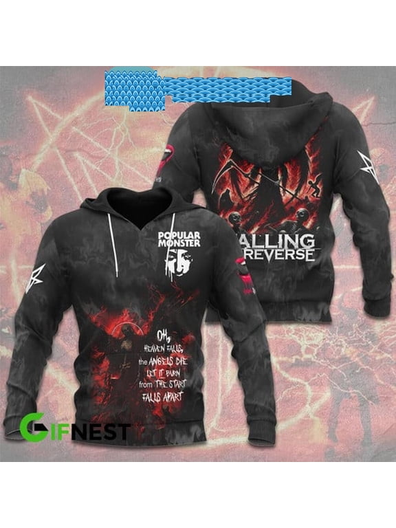Falling In Reverse I Am A Popular The Popular Mons Tour 2024 Hoodie T-Shirt