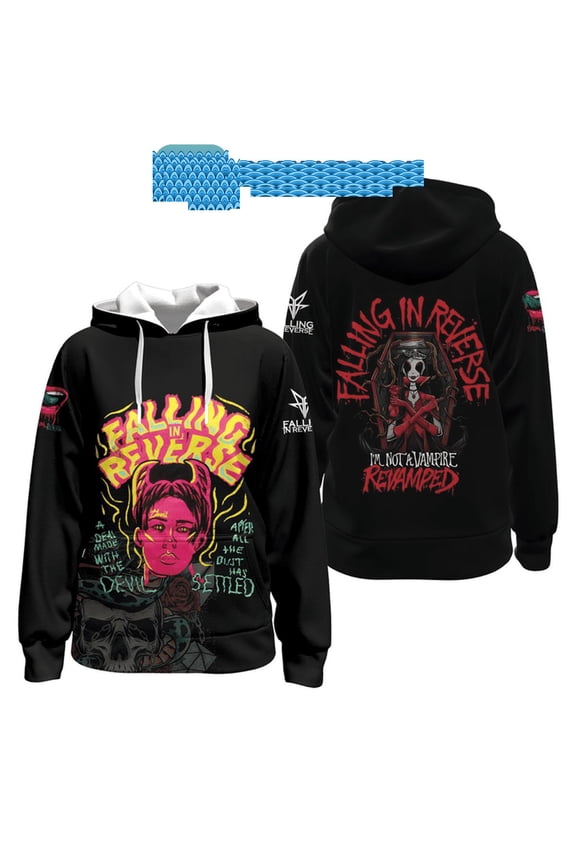 Falling In Reverse Im Not A Vampire Revamped Fan Hoodie T-Shirt