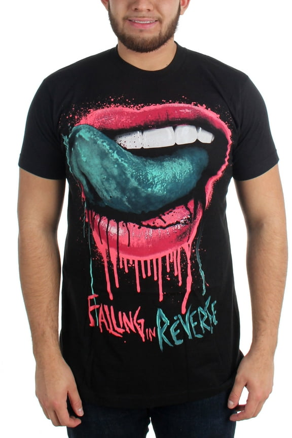 - Mens Lips T-Shirt
