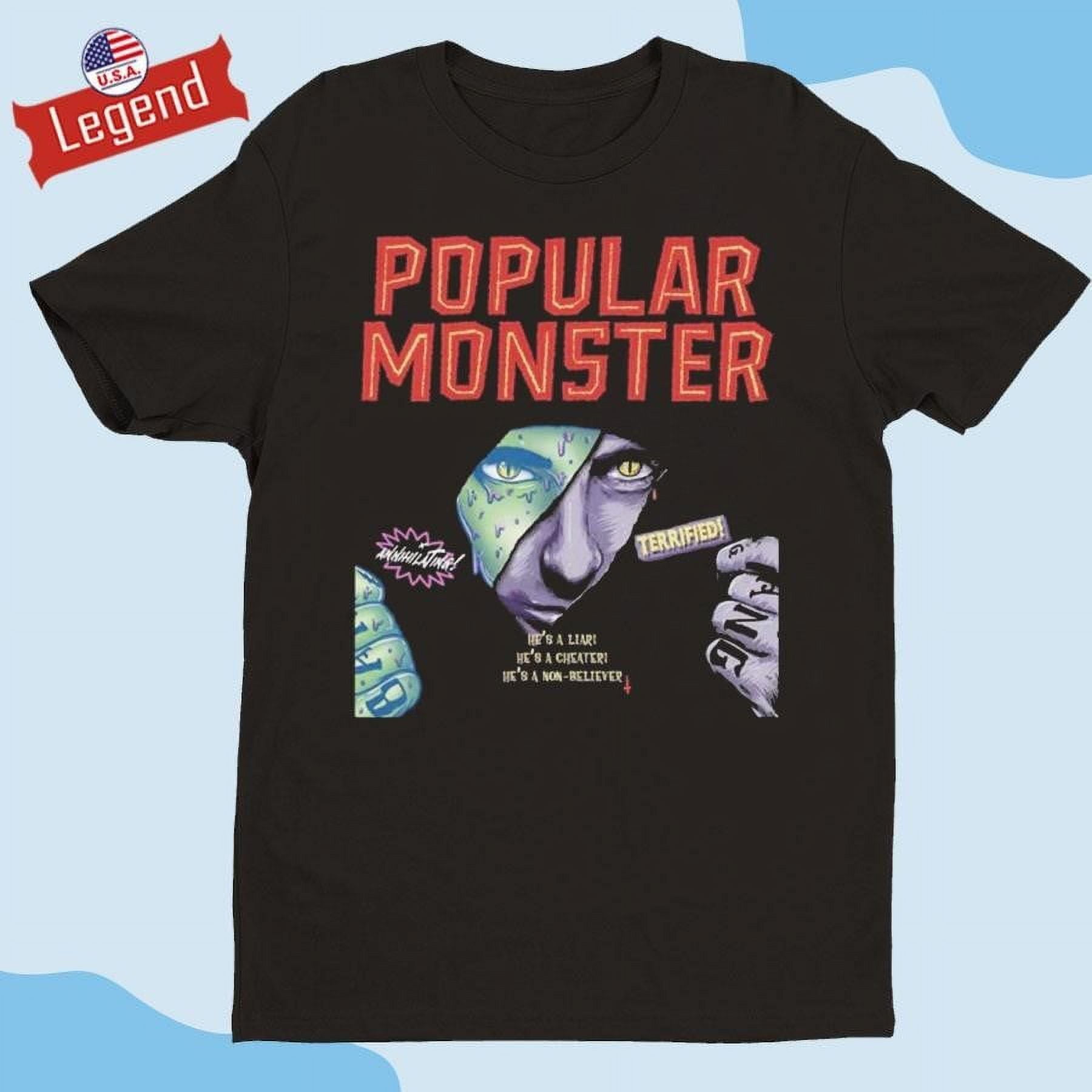 Falling In Reverse Merch Popular Monster Tshirt