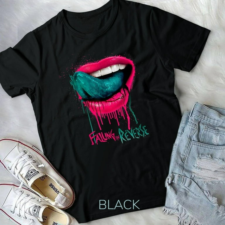 Falling In Reverse Lips T-Shirt - Official Merch Falling In Reverse Lips T-Shirt - Official Merch
