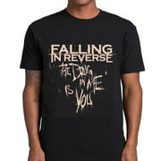 BORYLIN Falling In Reverse The Drug In Me Is You Graphic T Shirt Mens Tee