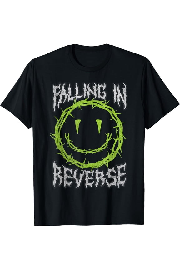 Falling In Reverse U2013 Smiley Thorns T-Shirt