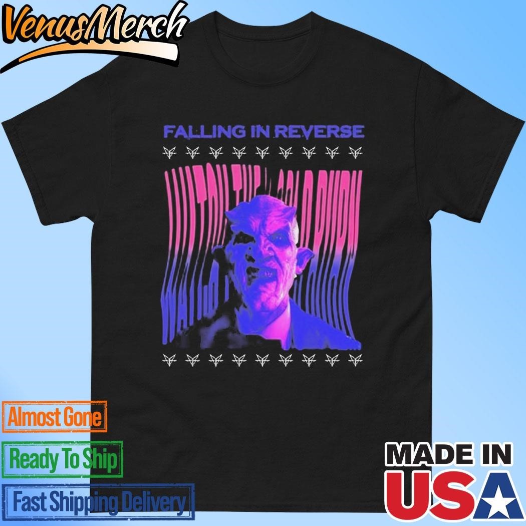 Falling In Reverse Watch The World Burn Monster Black Shirt