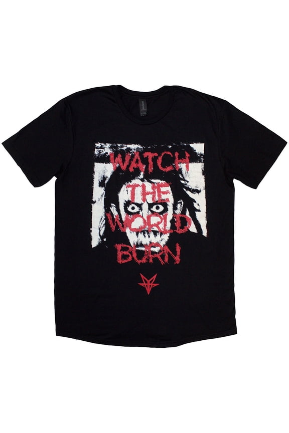 Falling In Reverse Unisex T-Shirt World Burn (Black)