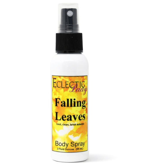 Falling Leaves Body Spray, Eclectic Lady, Hydrating Mist, Unisex, 2 oz