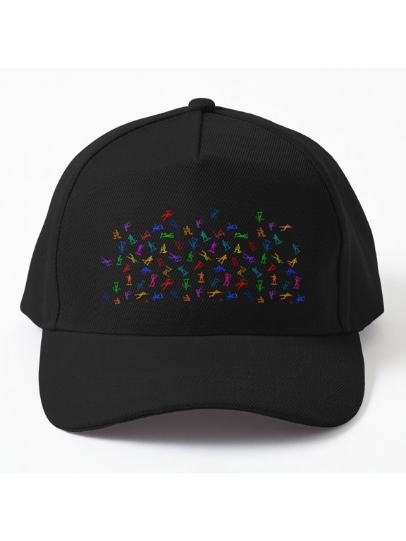 Falling Toy Soldiers Baseball Hat, Rainbow Military Toy Character Graphic Design, Classic Cap