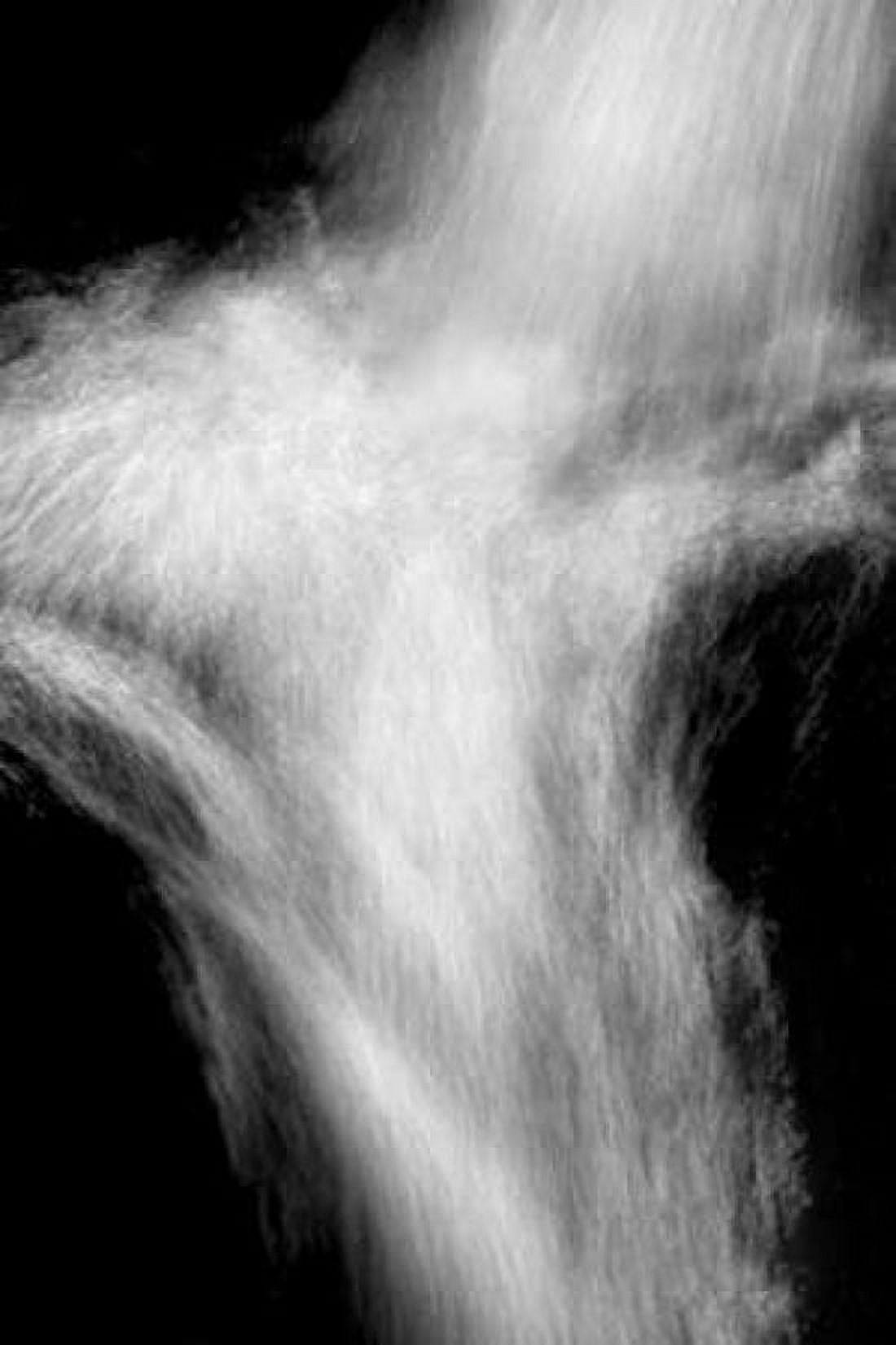 Falling Water III BW Canvas Art - Douglas Taylor (12 x 18)