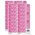 thumbnail image 1 of Falling for this Work Leaves Teacher Student School Sticker Set - Hot Pink - Gloss Finish - 2.00" Large, 1 of 7