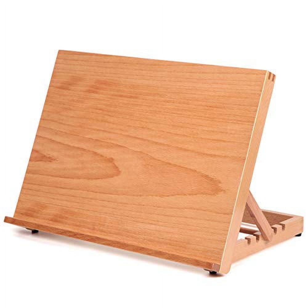 Adjustable Beech Wood Drafting Table Easel, 16.5 x 12.1 Inches