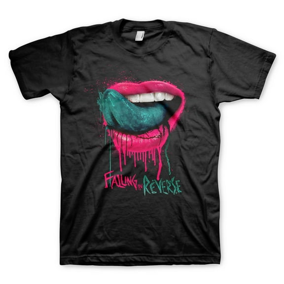 Falling in Reverse Lips Adult T-Shirt
