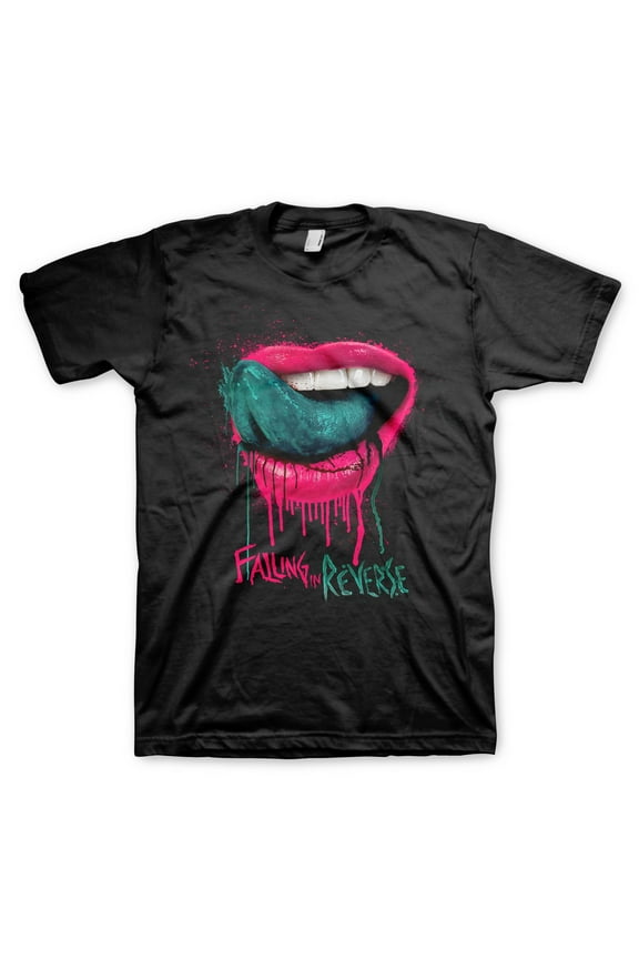 Falling in Reverse Lips Adult T-Shirt