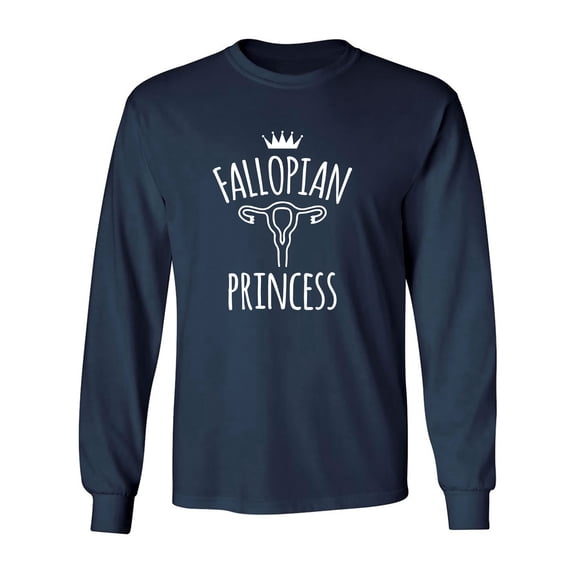 Fallopian Princess Adult Long Sleeve T-shirt