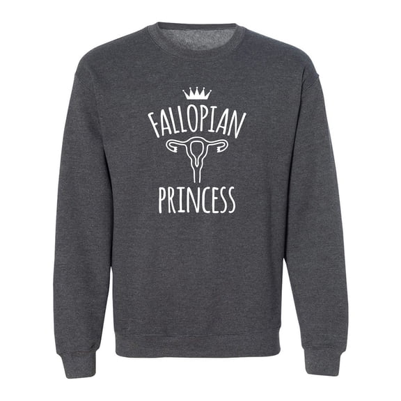 Fallopian Princess Crewneck Sweatshirt