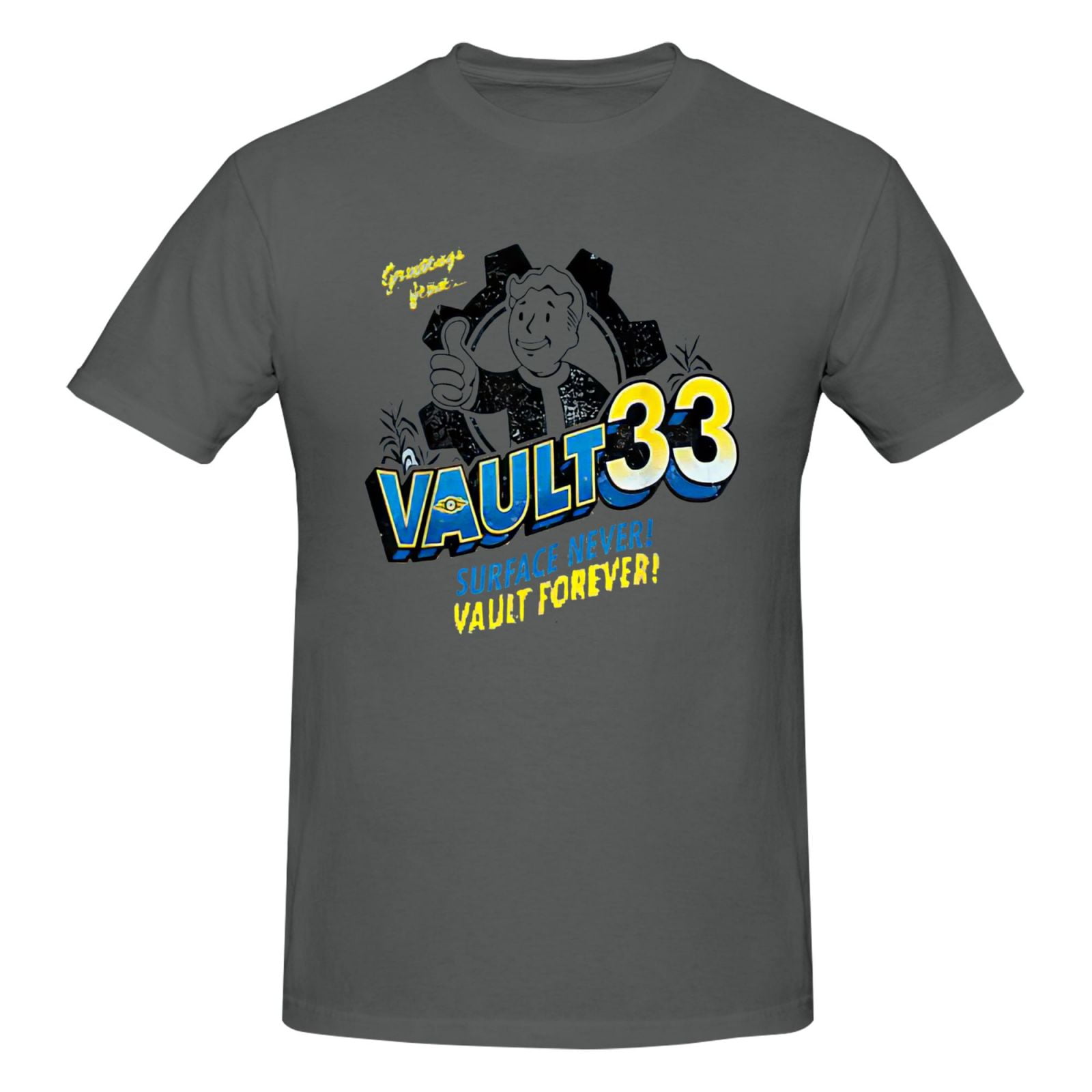 Fallout 2024 T Shirts for Men Round Neck Causal Blouse Classic Tops ...
