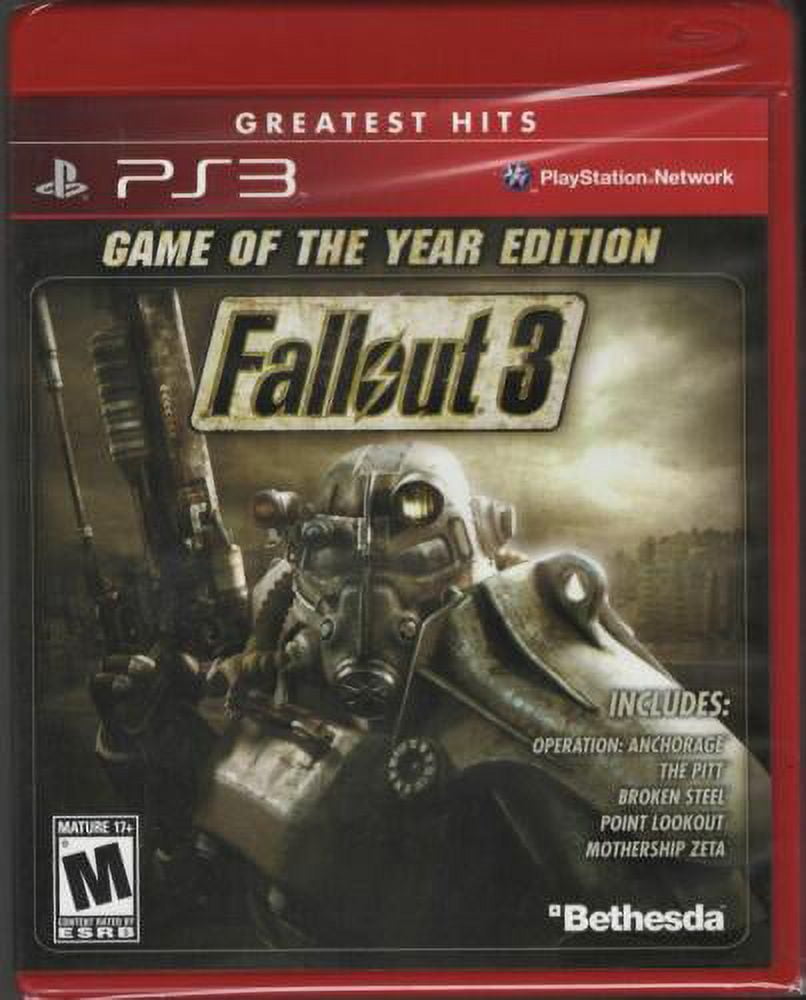 Fallout 3 Game of The Year Edition (Greatest Hits) PS3 (Brand New