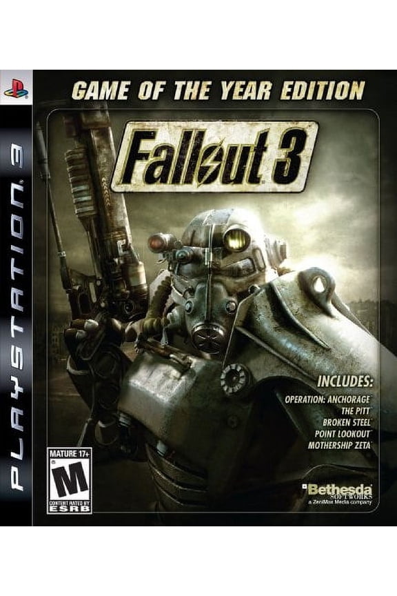 Fallout 3: Game of the Year, Bethesda Softworks, PlayStation 3