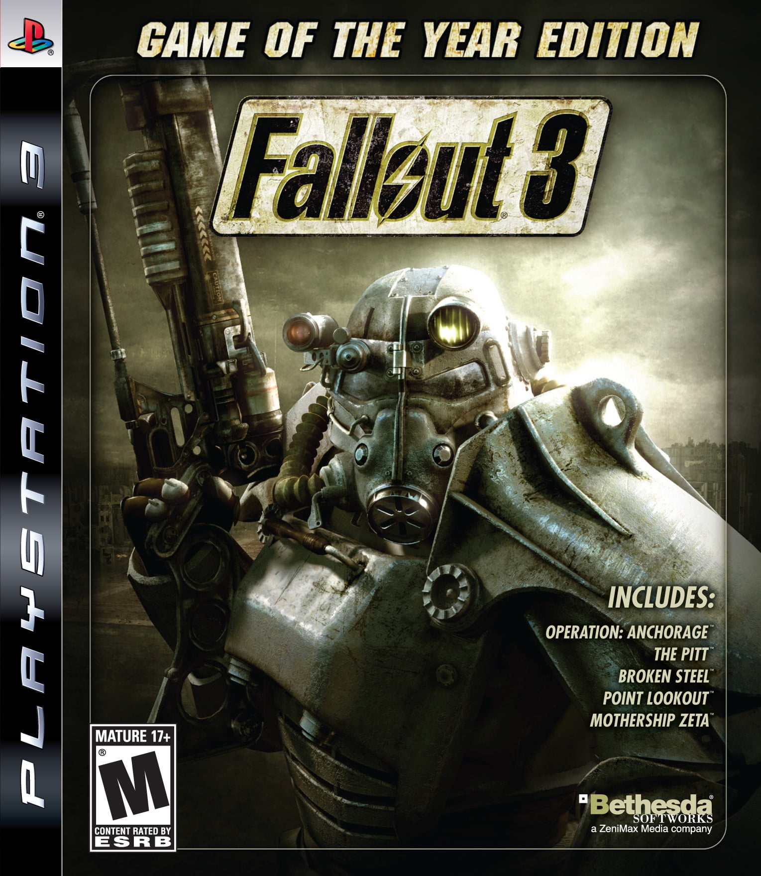 Fallout 3: Game of the Year, Bethesda Softworks, PlayStation 3