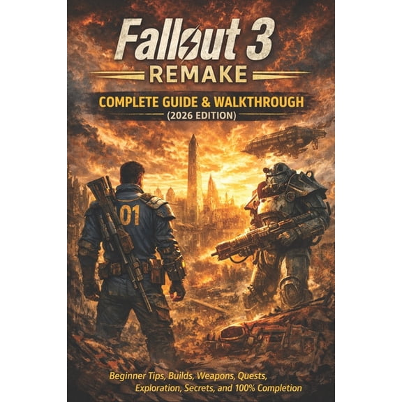Fallout 3 Remake Complete Guide & Walkthrough (2026 Edition): Beginner Tips, Builds, Weapons, Quests, Exploration, Secre, (Paperback)