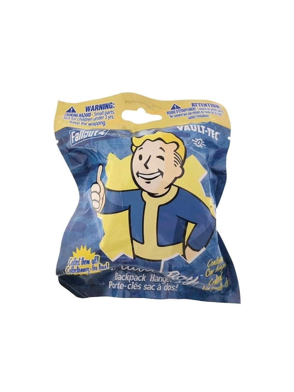 Fallout 4 Blind Bag Vault Boy Backpack Hangers Set - 3 Random