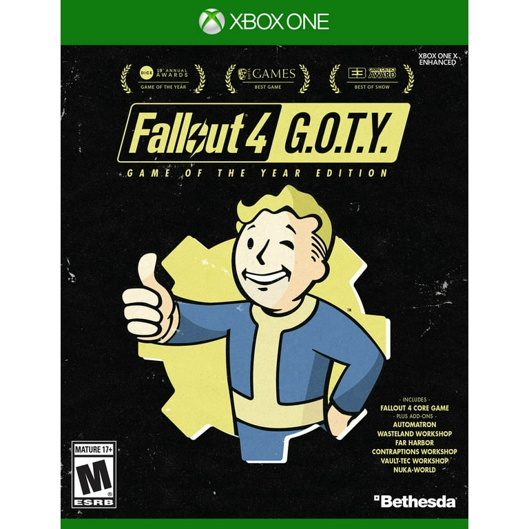 Fallout new vegas game 2024 of the year xbox one