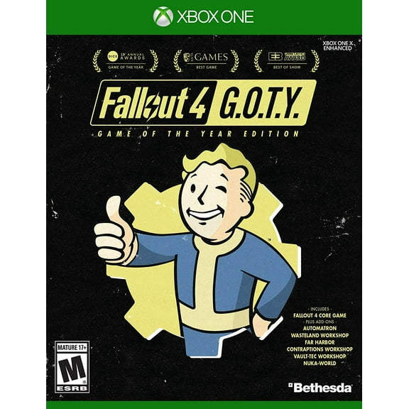 Fallout 4 GOTY Edition, Bethesda, Xbox One, 093155172517