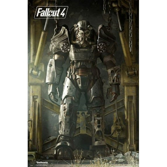 Fallout 4 T45 Laminated Poster (24 x 36)