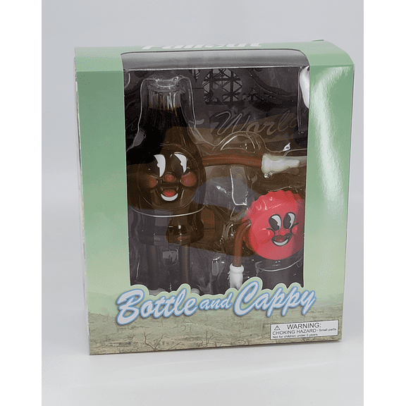 Fallout 76 Bottle and Cappy Bendable Figure Set