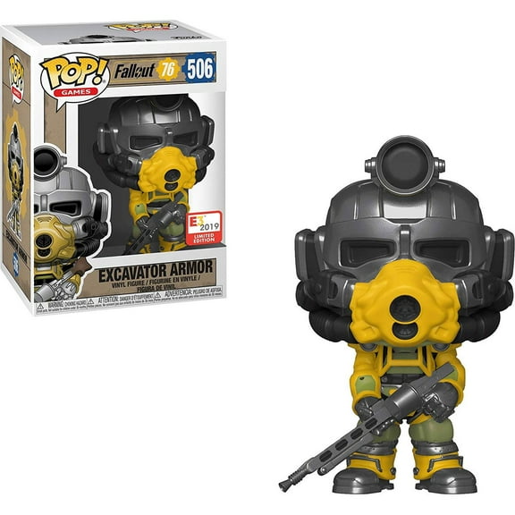 Fallout 76 Funko POP! Games Excavator Armor Vinyl Figure [E3]