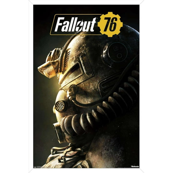 Fallout: 76 - Helmet Close-Up Wall Poster, 14.725" x 22.375" Framed