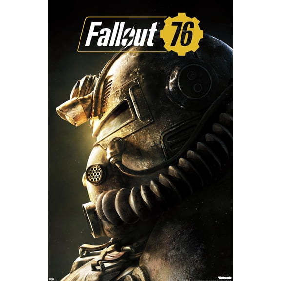 Fallout: 76 - Helmet Close-Up Wall Poster, 14.725" x 22.375"