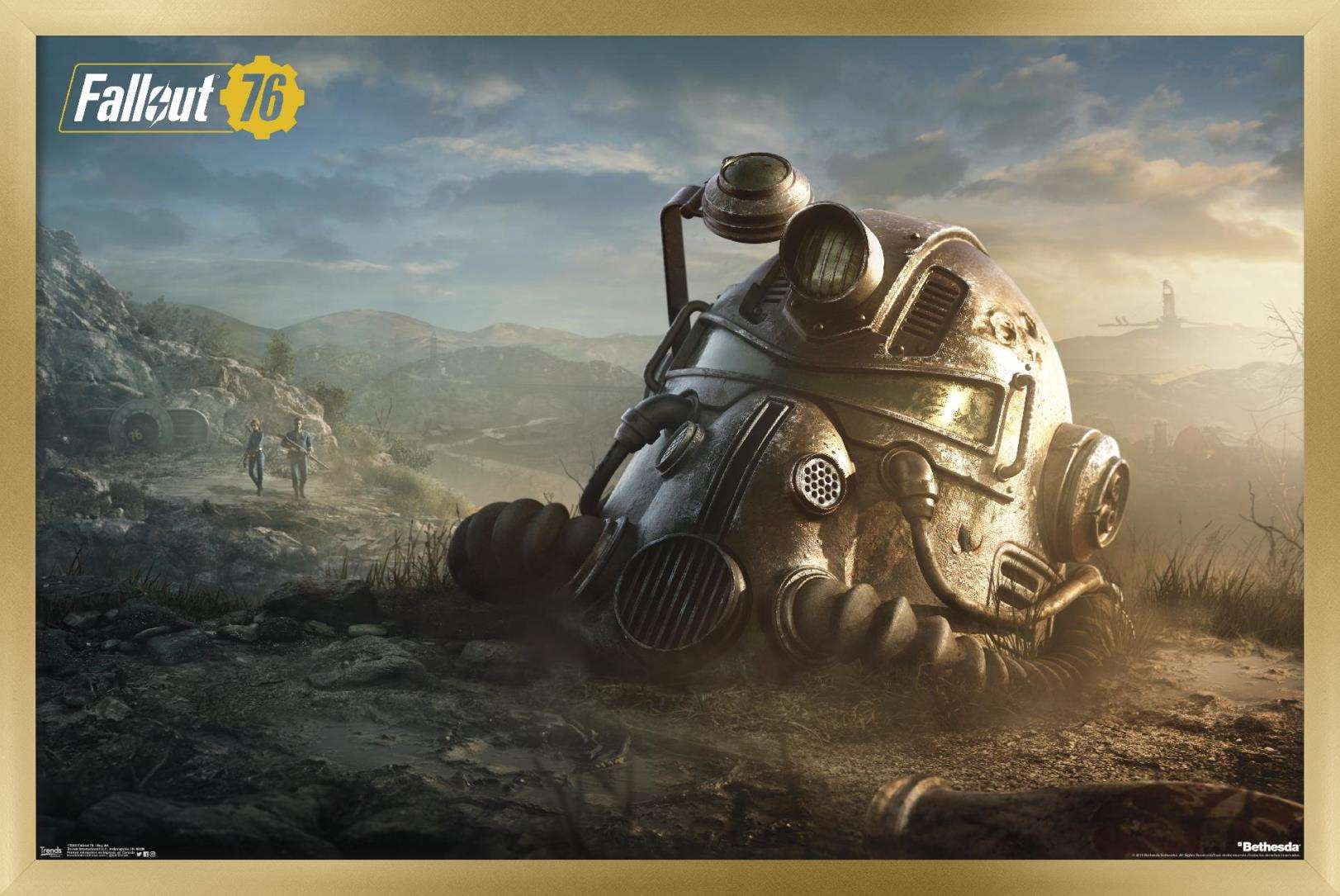 Fallout: 76 - Helmet Key Art Wall Poster, 14.725