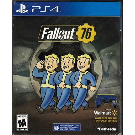 Fallout 76 Steelbook Edition PS4 (Brand New Factory Sealed US Version) Playstati