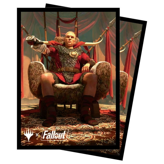 Fallout® Caesar, Legion’s Emperor Deck Protector® Sleeves (100ct) for Magic: The Gathering