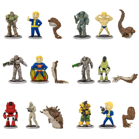 Fallout 3-Inch Mini Figure Collection | Complete Set of 12