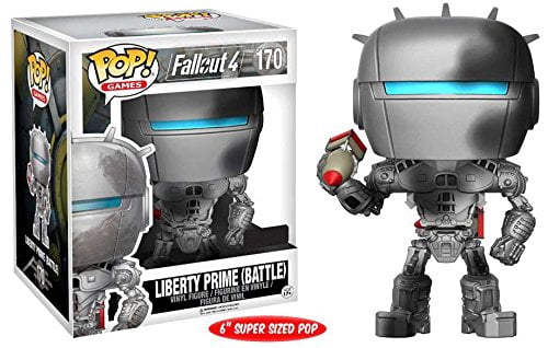 【即購入ok!!】FUNKO POP fallout4 リバティプライム#167 Fallout - Liberty Prime Battle Damaged Pop! Vinyl Figure - Walmart.com