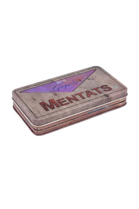 Toynk Fallout Grape Mentats Small Metal Storage Tin Replica, Metal Trinket Box Organizer for Accessories