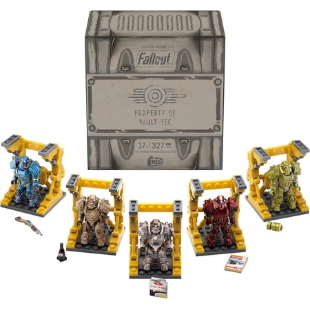 Fallout Mega Construx T-60 Power Armor Collection Building Set