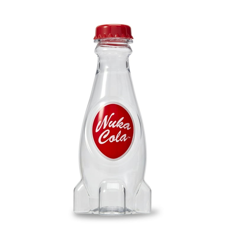 Just Funky Fallout Molded Nuka Cola 22oz Plastic Water Bottle : :  Sports & Outdoors