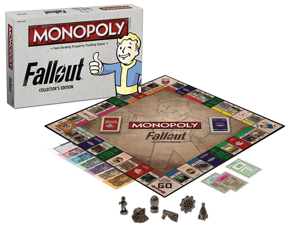 Fallout4 MONOPOLY フォールアウト 4 モノポリー 新品 Fallout-Monopoly-Collectors-E-