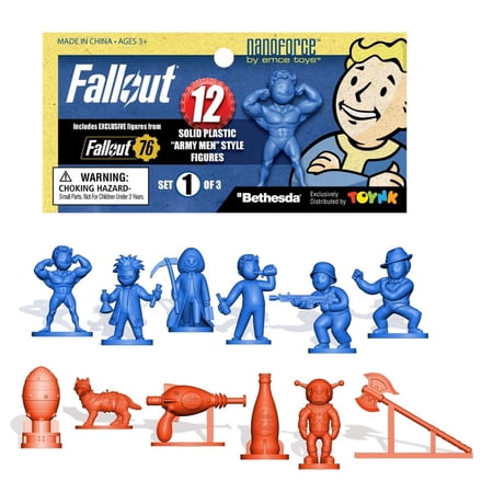 Fallout Nanoforce Series 1 Army Builder Figure Collection - Bagged Set 1